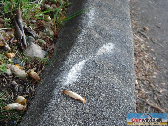 出来的痕迹
